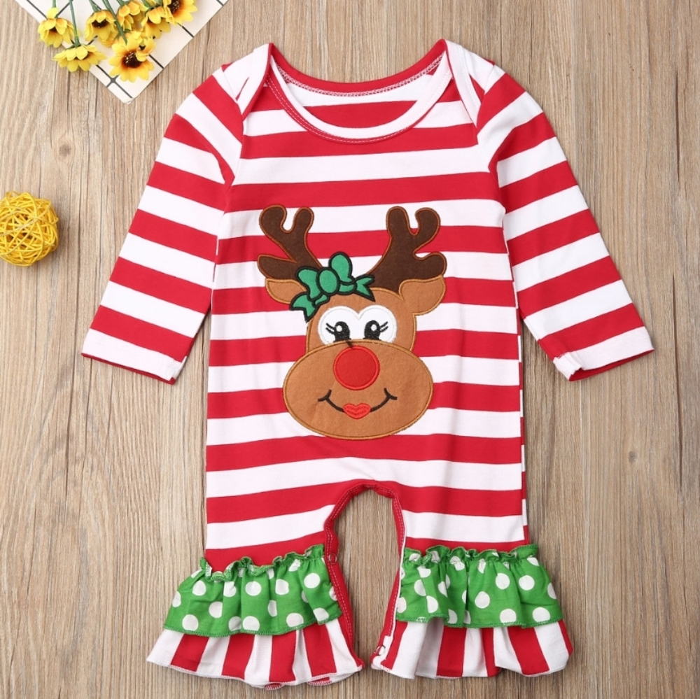 🦌Precious Rudolph Romper🎄